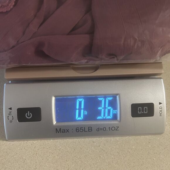 VTG Y2K Tailor B Moss Sheer Purple Blouse-Lace-Tie‎ Sleeve-Sz S-Fairy-Whimsigoth - Picture 10 of 10